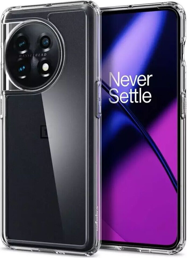 OnePlus 11 Ultra Hybrid Deksel - Gjennomsiktig