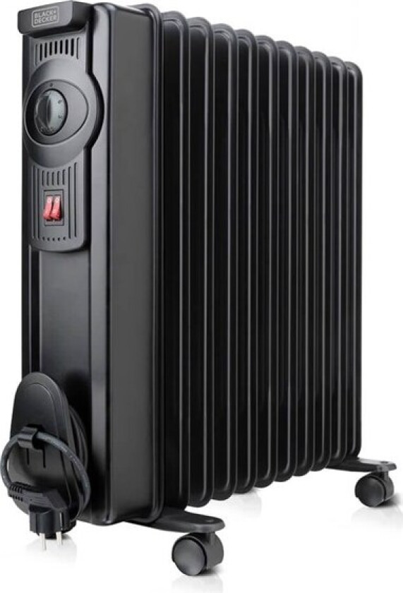 Oil Heater 2000w Black