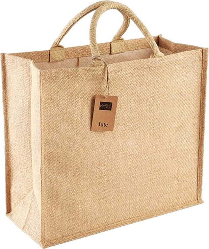Jumbo Jute Shopper Bag