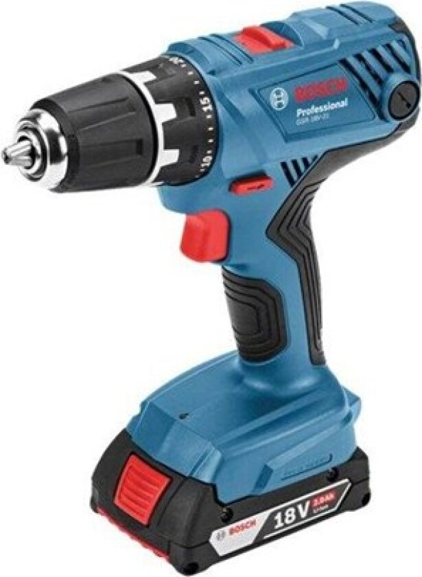 BORE-/SKRUEMASKINE GSR 18V-21 2X2A GAL18