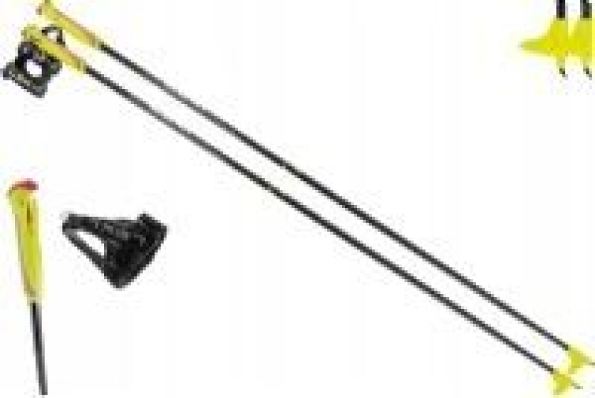 Leki Xta 5.5 Jr Black/Yellow 130cm