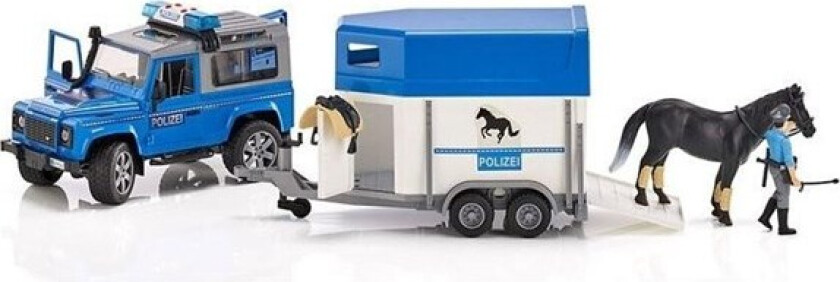 Politi Land Rover Med Hestehenger Kjøretøy 2588