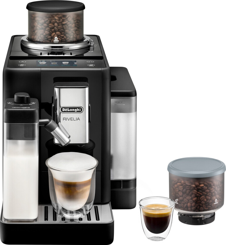 DeLonghi Rivelia EXAM440.55.B kaffemaskin (sort)