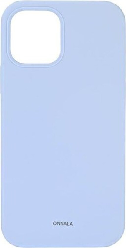 Phone Case Silicone Light Blue - iPhone 12 / 12 Pro