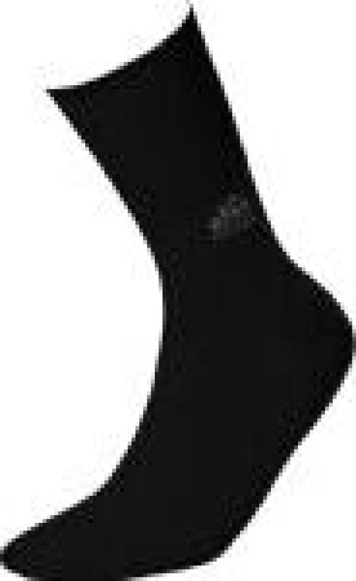 DeoMed Cotton  helsesokker, sorte, str. 43-46