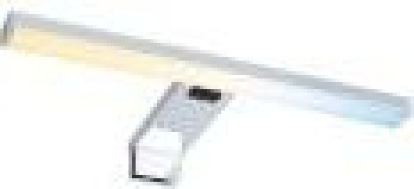 Selo, Krom, Akryl, Aluminium, IP44, 3,7 W, 400 lm, 2700 K