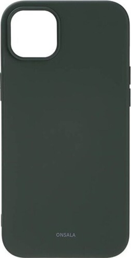 Phone Case Silicone Olive Green - iPhone 14 Plus