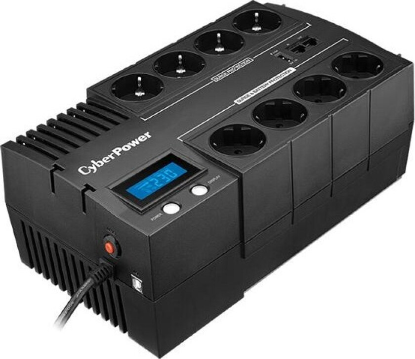 BR1200ELCD UPS 1200VA / 720W Outputs: Schuko x 8