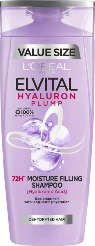 L'Oréal Paris Elvital Hyaluron Plump Shampoo 400ml