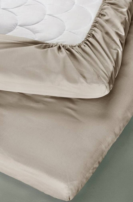 ZACK MINI dra-på-laken sprinkelseng 60x120 cm - økologisk Beige