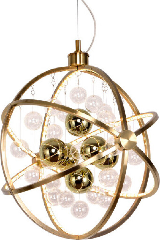 Nielsen Galaxy pendel LED 20W, antikk-messing