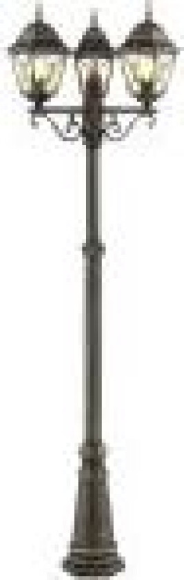 90985A86 Janel Udendørs standerbelysning E27 Sort