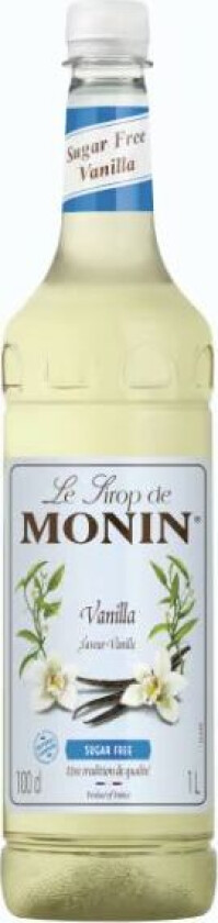 Monin Sirup Vanilje / Vanilje, Sukkerfri ( Pet ) 100