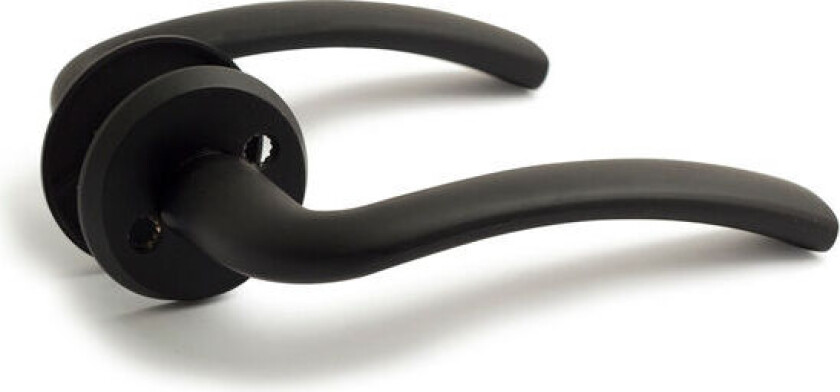 Utvendig Dørvrider Oslo Sort Forbrukerpakning