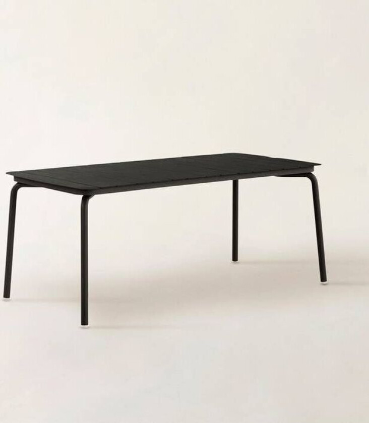 LORIENT spisebord 85x180 cm Svart matt svart