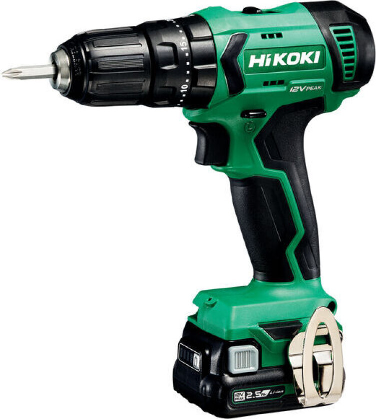 Hikoki Power Tools Hikoki Slagbormaskin Batteri Dv12da 2,5ah 12v 2xbsl1225m