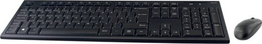 wireless keyboard and mice USB receiver - Tastatur & Mussett - Engelsk - Storbritannia - Svart