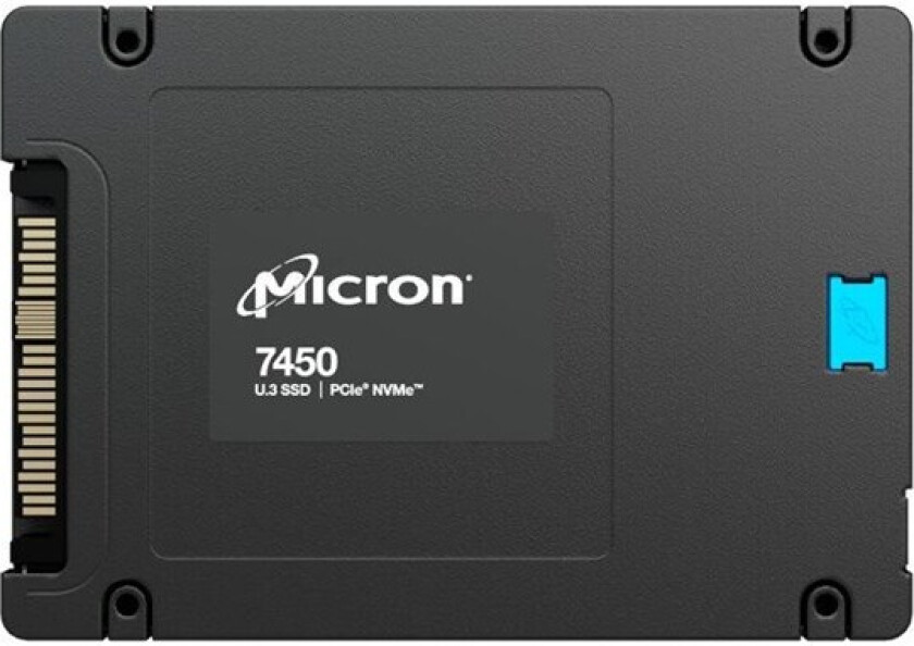 Micron 7450 PRO - 2.5" 7mm - U.3 PCIe 4.0 (NVMe) - 3.8TB