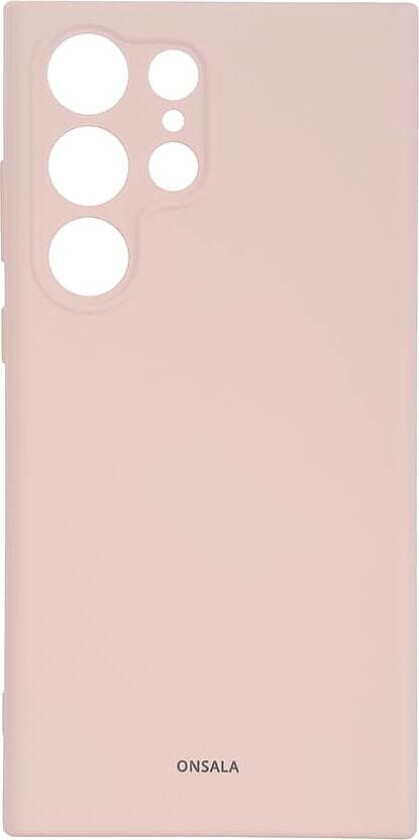 Phone Case Silicone Chalk Pink - Samsung S23 Ultra 5G