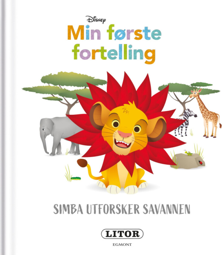 Simba utforsker savannen
