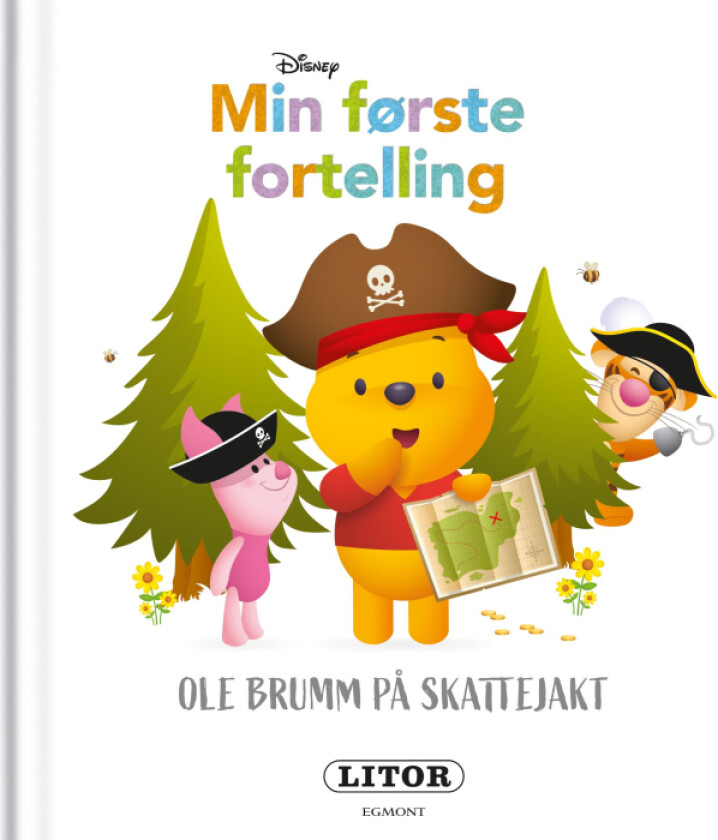 Bilde av Ole Brumm på skattejakt