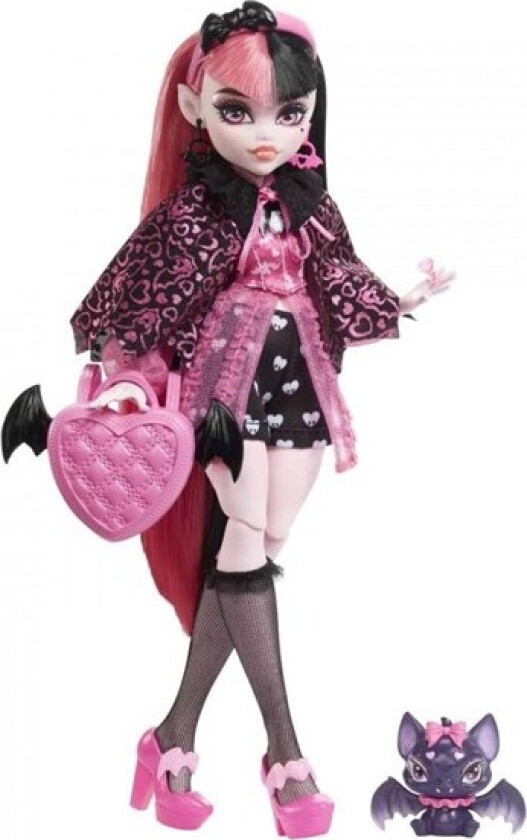 Bilde av Monster High Dukke M/ Tilbehør - Draculaura