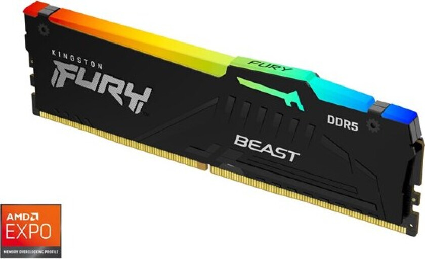 FURY Beast RGB DDR5-5200 C36 SC - 32GB (AMD EXPO)