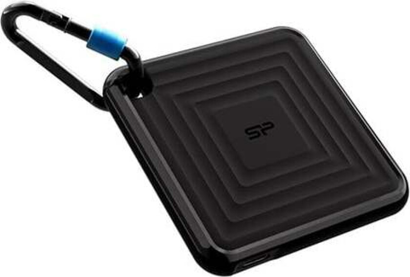 PC60 Portable SSD - 1TB - Svart - Ekstern SSD - USB 3.2 Gen 2