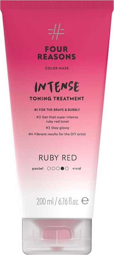 Intense Toning Treatment Ruby Red, 200 ml  Hårfarge