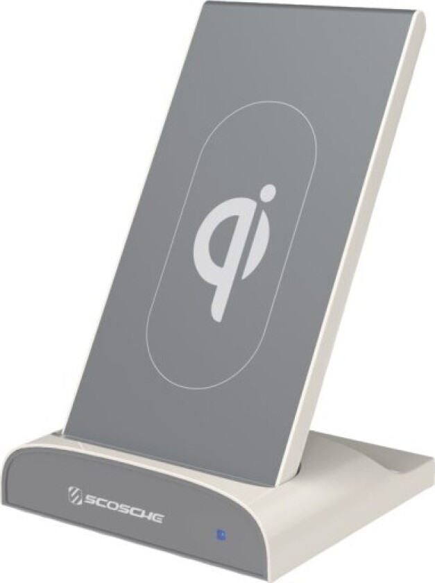 2 stk Scosche Qi Dock/Powerbank - hvit