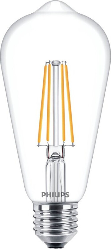 LED-lyspære Classic Edison 7W/827 (60W) Clear E27