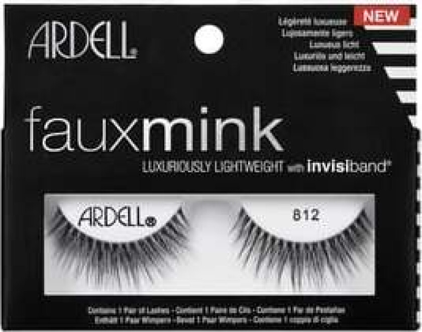 Faux Mink Strip Lashes 812