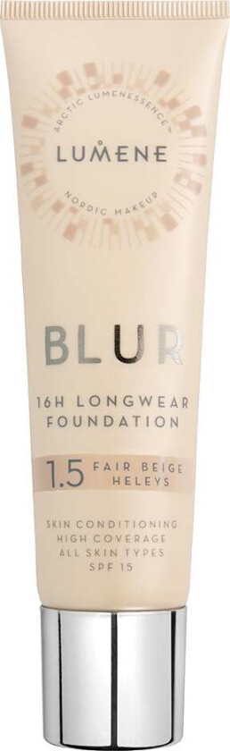 Blur 16h Longwear Foundation Spf15 1,5 Fair Beige