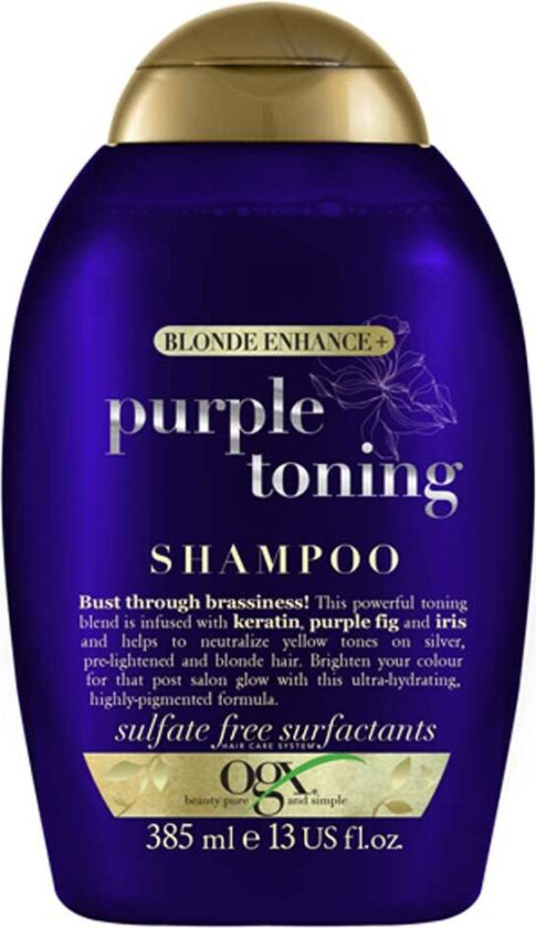 Ogx Purple Toning Shampoo 385ml