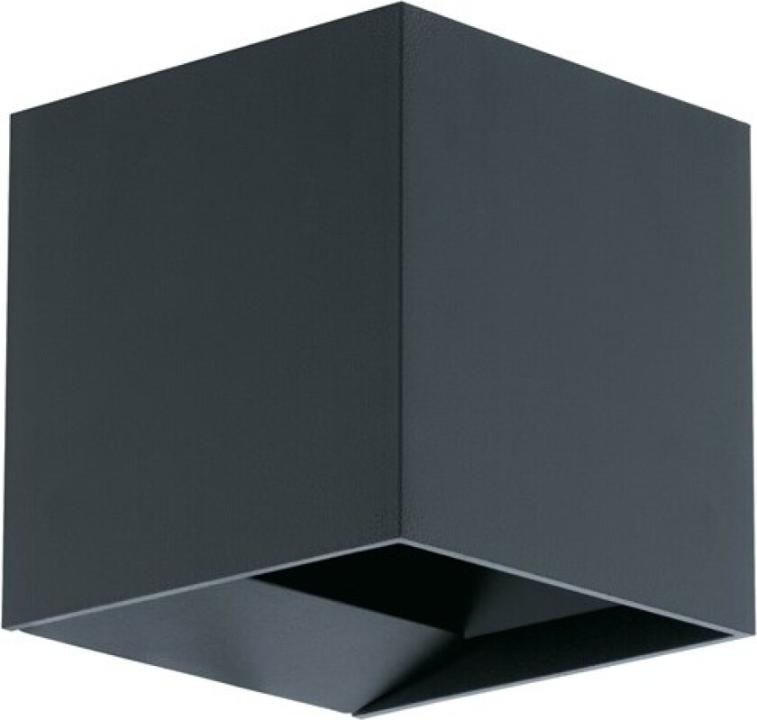 Calpino utendørs vegglampe, sort