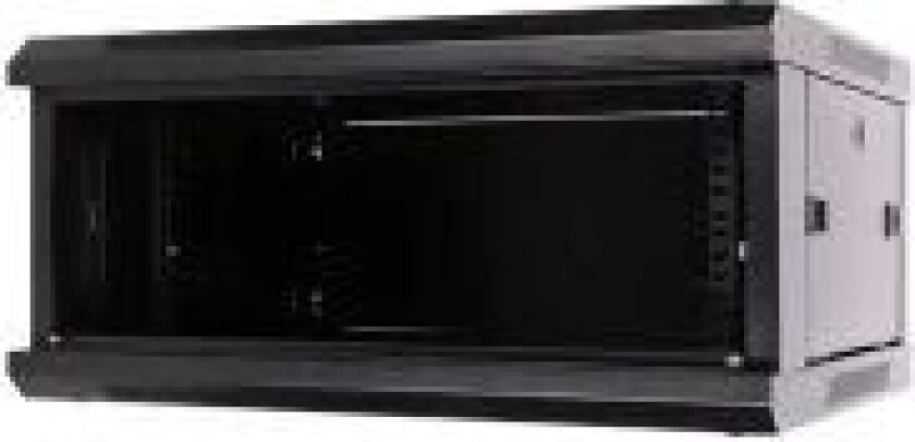 4U Wall Mounted Rack Cabinet 600x450 Black