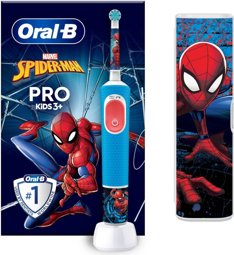 Oral-B Vitality Pro Kids Spiderman HBOX + TC