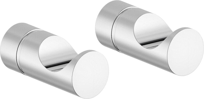 Silhouet Håndklekroker 2 stk. - Krom