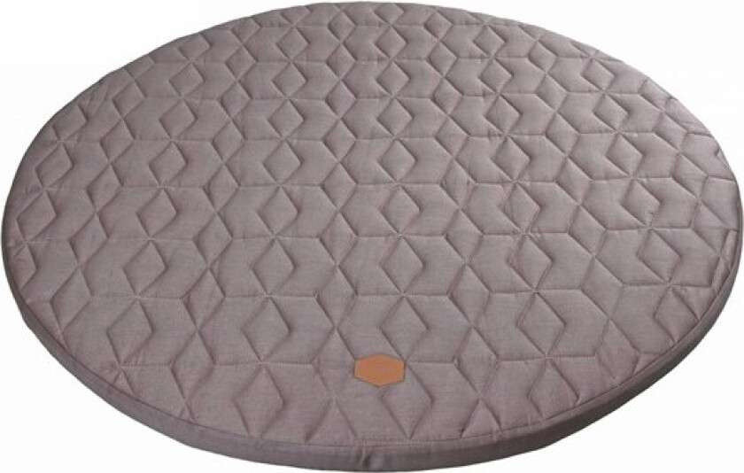 Play mat - Soft quilt dark grey