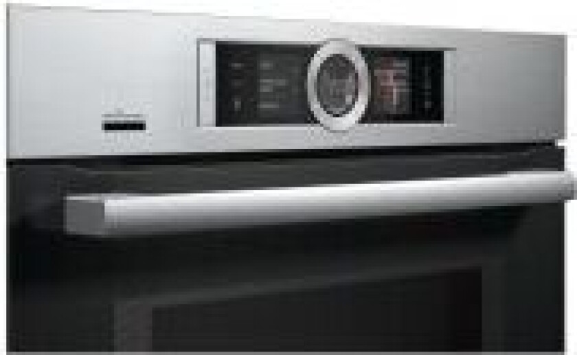 Serie 8 HNG6764S6 - Kombinasjonsovn - med dampfunksjon - innebygd - Wi-Fi - fordypning - bredde: 56 cm - dybde: 55 cm - høyde: 58.5 cm - med selvrens - rustfritt stål