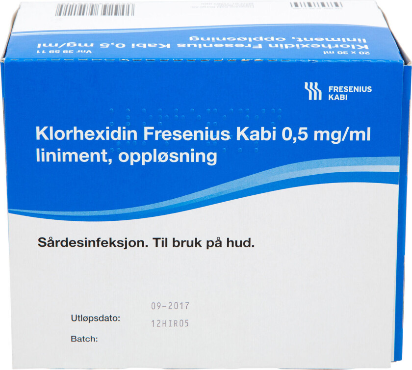 Bilde av Liniment 0,5mg/ml, 20 x 30 ml.