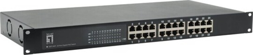 GEP-2421W150 - switch - 24 ports - rack-mountable