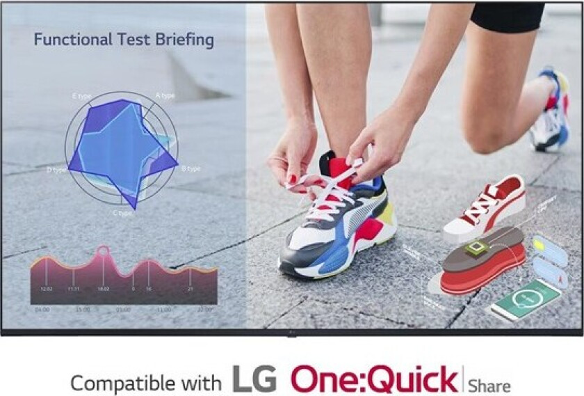 50UL3J-M UL3J Series - 50" with Integrated Pro:Idiom LED-backlit LCD display - 4K - for digital signage