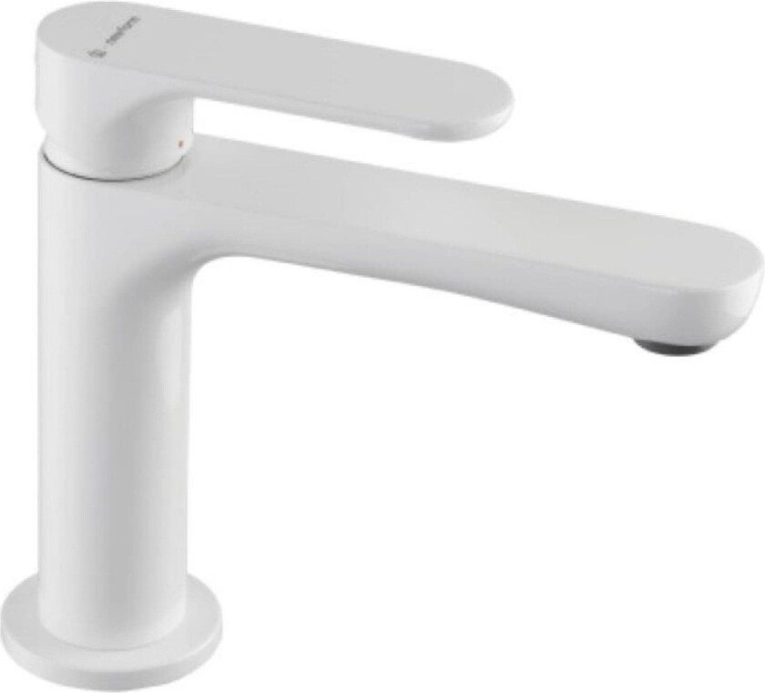 Linfa II Høy Servantkran - Hvit Matt