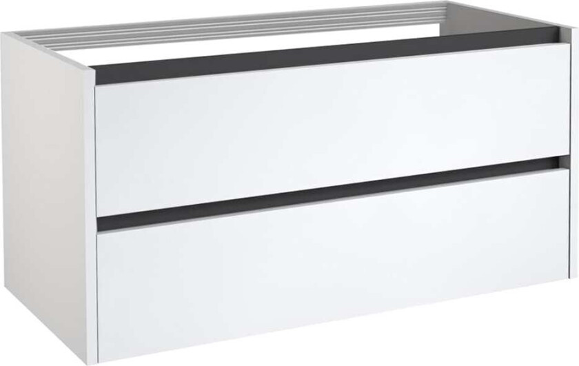 Korsbakken Eris Servantskap - Hvit Høyglans