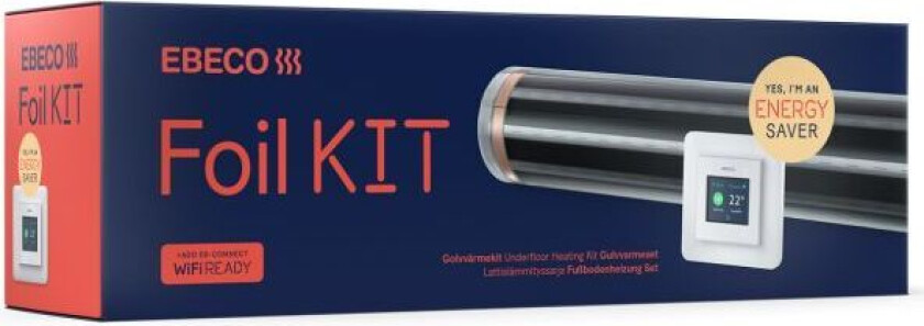 8961020 Gulvvarmefoliesett 6 m²