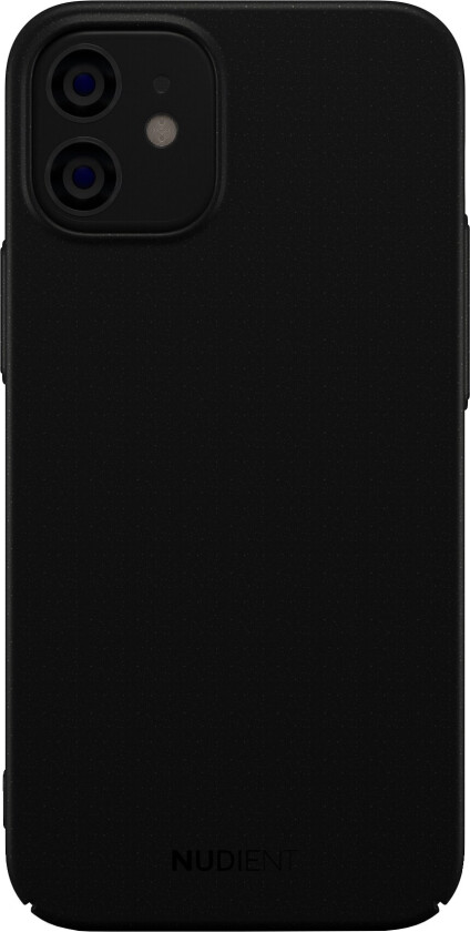 v2 iPhone 12 Mini slankt deksel (stealth black)