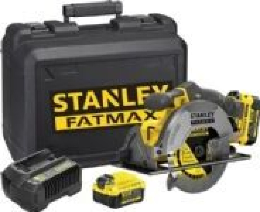 Stanley 20v max* sirkelsag 2 x 4,0ah kb