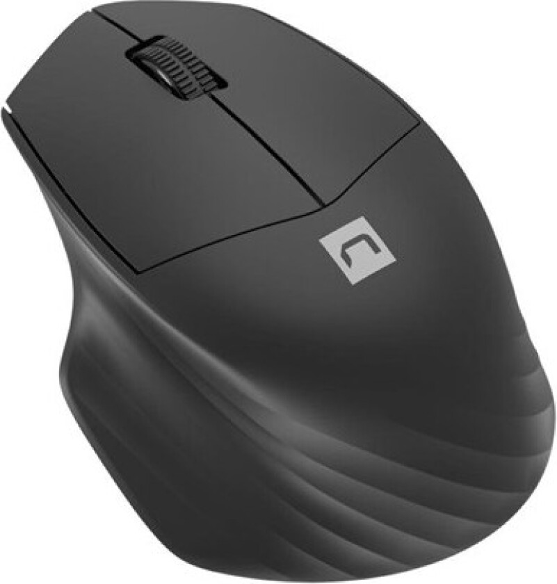 Siskin 2 - mouse - 2.4 GHz Bluetooth 5.0 - black - Mus - Optisk - 3 knapper - Svart
