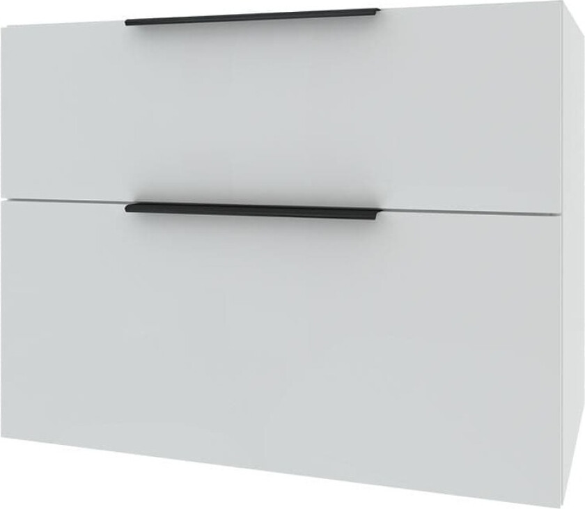 Korsbakken Big Servantskap - Hvit Matt